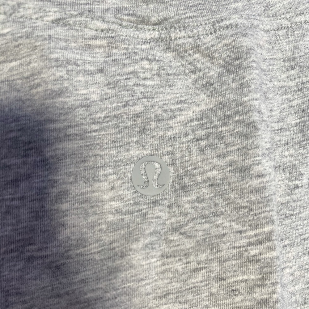 Lululemon LA Tight-To-Body Ruched Dress Light Grey - Picture 5 of 5